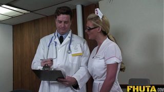 An old Doctor Giving Phoenix Marie a Full Anal Examination